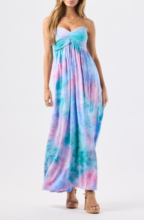 Shawna Strapless Maxi Dress