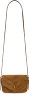 Saint Laurent Toy Loulou Matelassé Suede Crossbody Bag