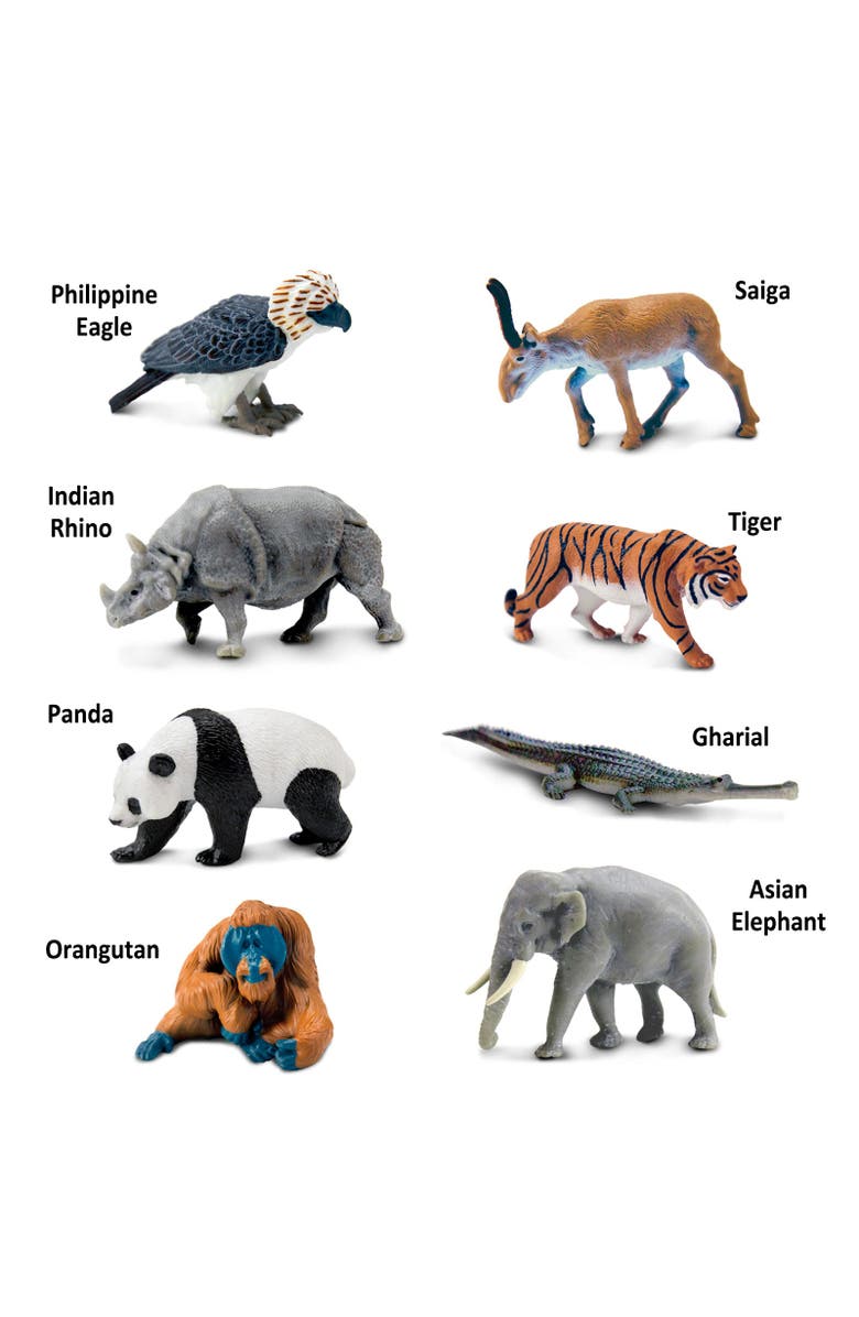 Safari Ltd. Asian Animals Toy, Alternate, color, NO COLOR