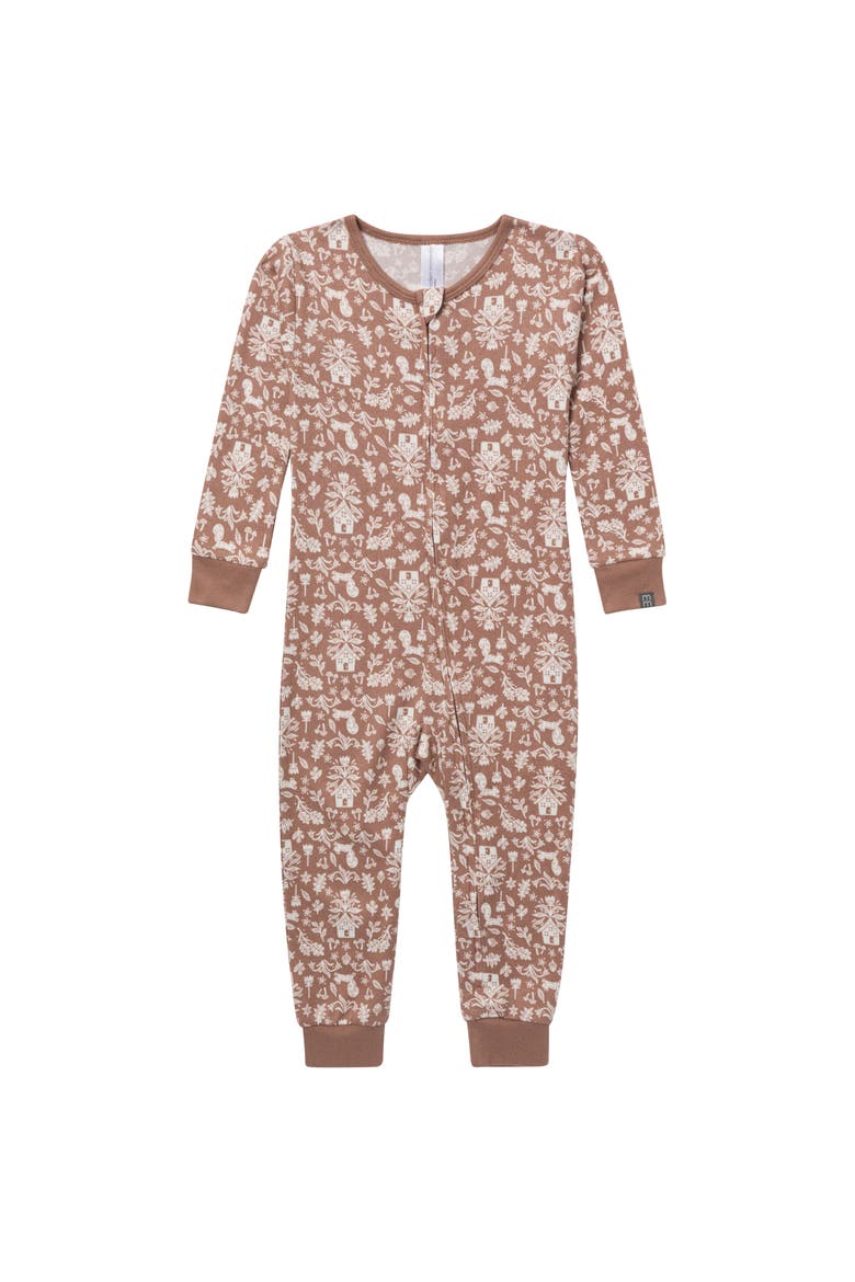 Snug Fitting Footless Pajamas, Alternate, color, Nature House