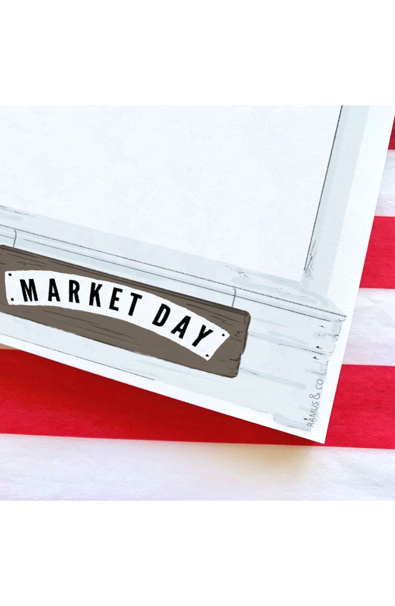 Ramus & Co Market Stand 5" x 8" Notepad, Alternate, color, Multi-Pack