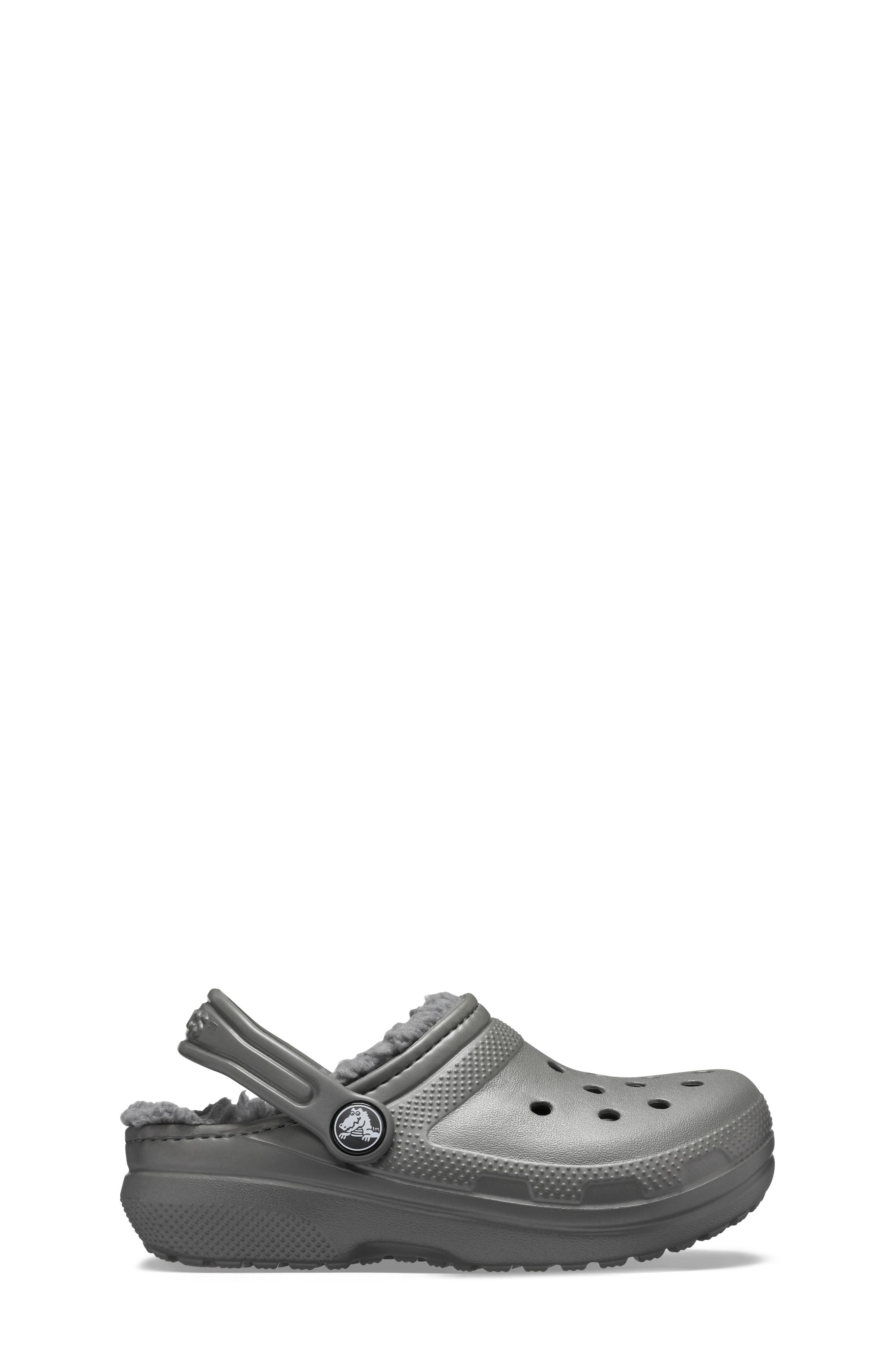 Kids' Classic Lined Clog, Alternate, color, SLATE GREY/SMOKE
