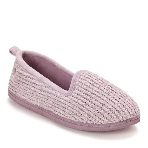 Rachel Marled Chenille Closed Back Slipper
