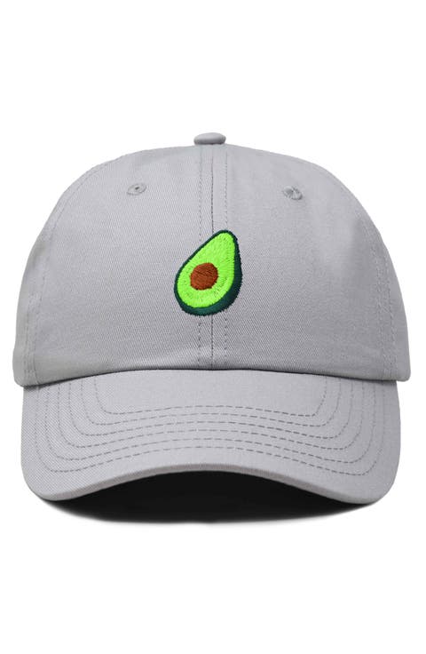 Avocado Embroidered Food Hat