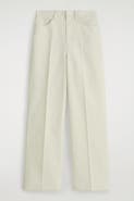 COS Cotton-Canvas Straight-Leg Pants