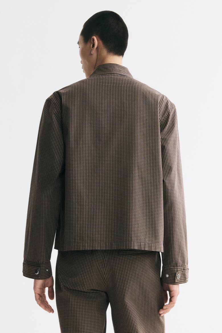 Overshirt, Alternate, color, Dark brown/checked