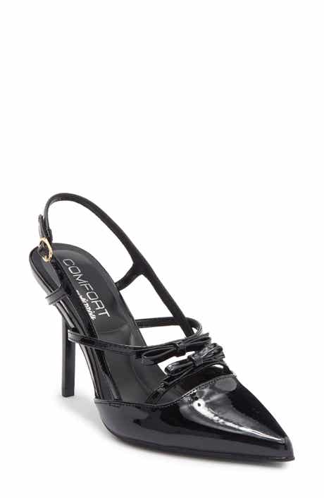WILD DIVA LOUNGE Mistress Bow Slingback Pump