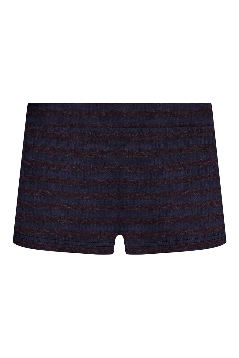 Bloom Stripe Knit Shorts, Alternate, color, FOREST STRIPE