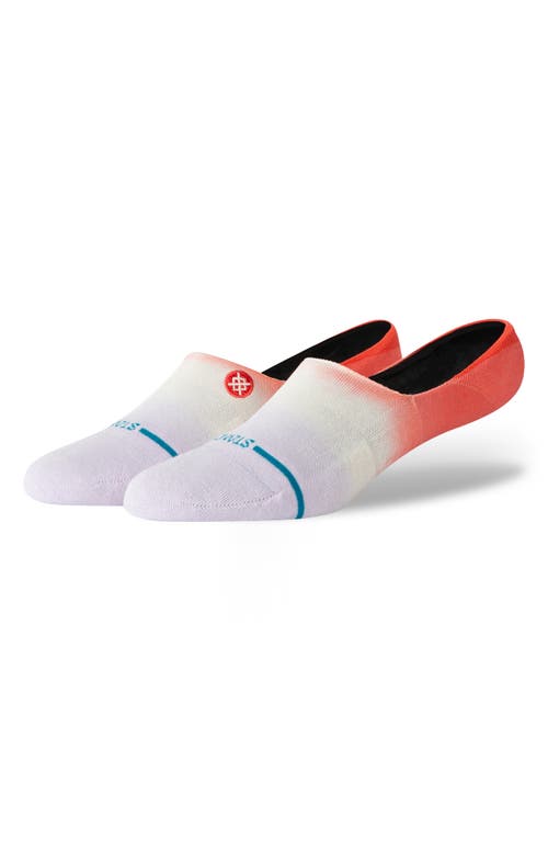 Stance Double Dip No Show Socks In Coral