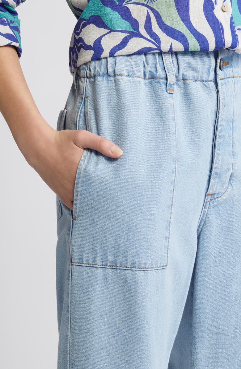 XÍRENA Mercer High Waist Utility Ankle Jeans, Alternate, color, 