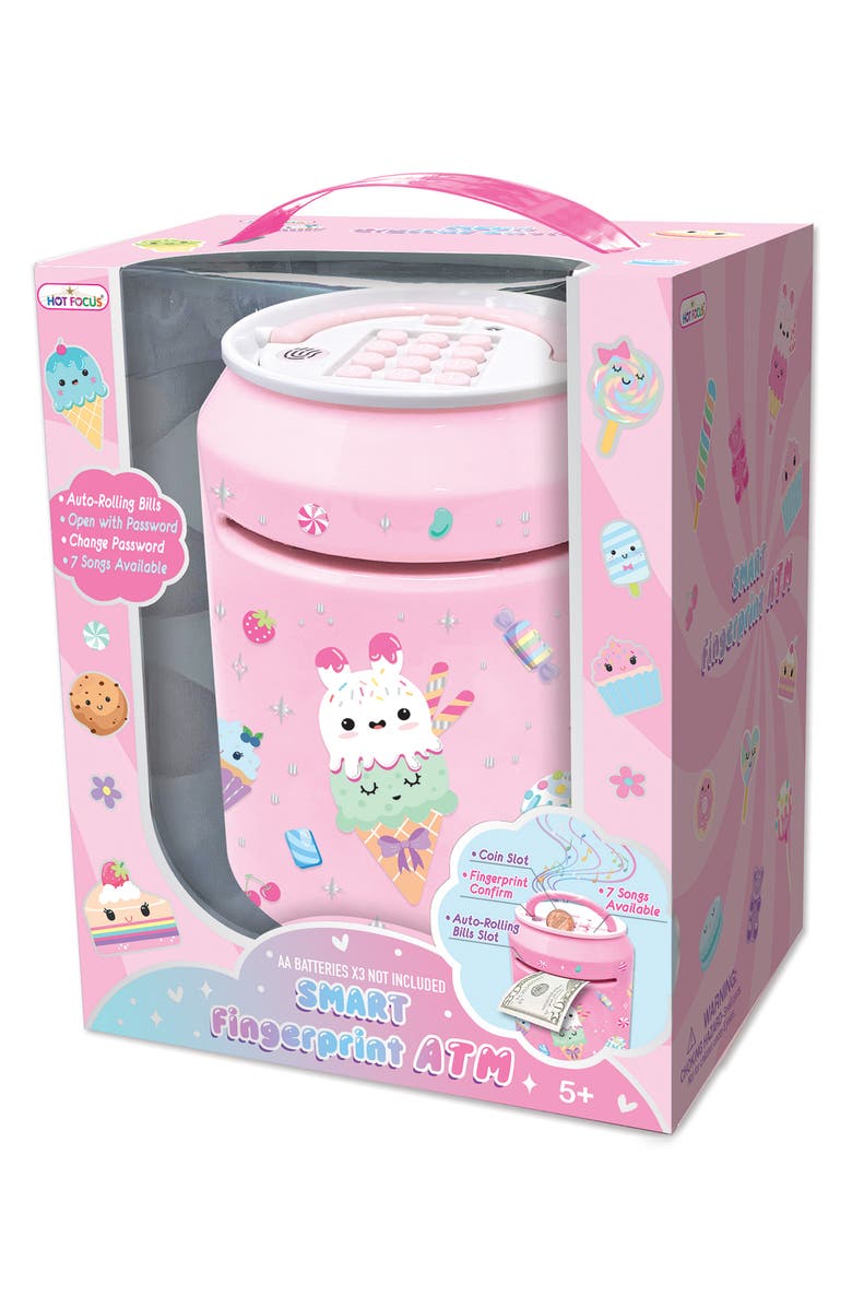 HOT FOCUS Kids' Fingerprint ATM, Main, color, Multi Color