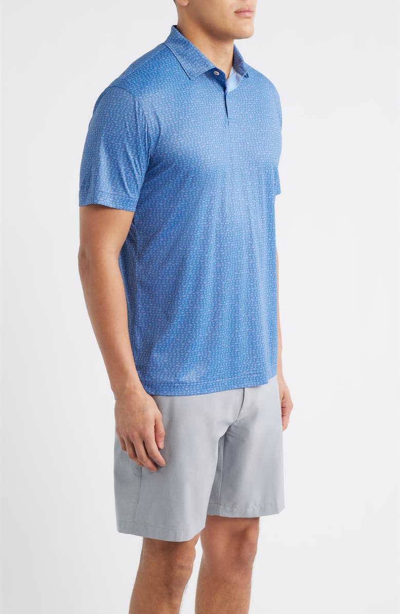 Peter Millar Featherweight Flights Performance Polo, Alternate, color, Windsor Blue