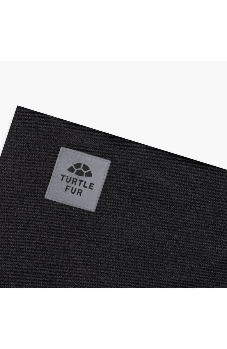 Turtle Fur Comfort Shell Tube Neck Gaiter, Alternate, color, Black
