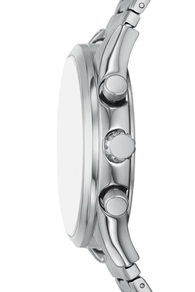 Fenmore Multifunction Bracelet Watch, 44mm, Alternate, color, SILVER