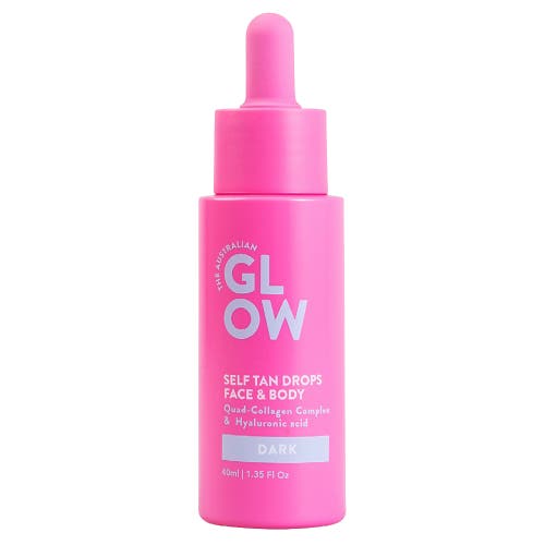 Australian Glow Self Tan Drops In Dark