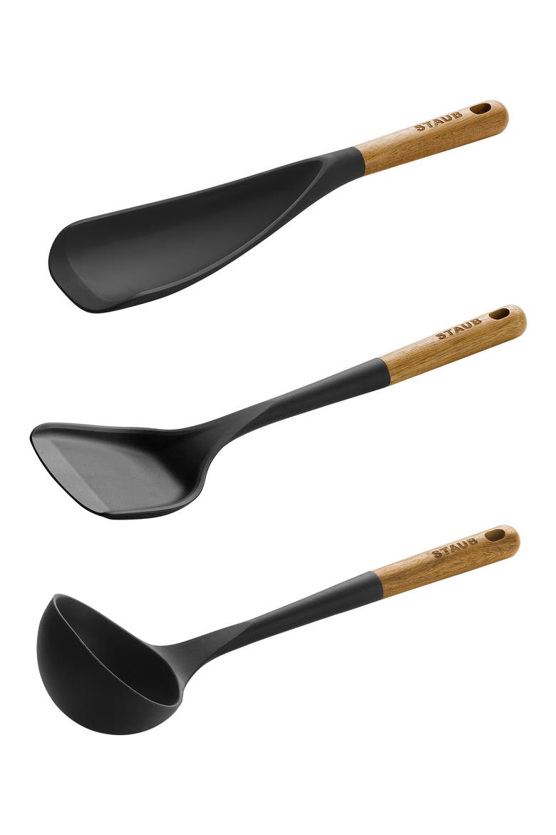 3-Piece Tools Set, Alternate, color, BLACK