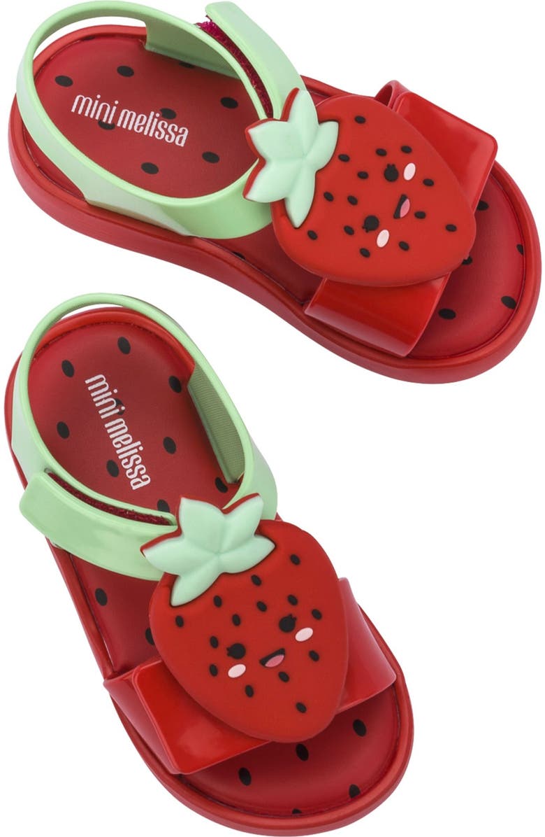 Mini Melissa Kids' Jump Fruitland Jelly Sandal, Alternate, color,