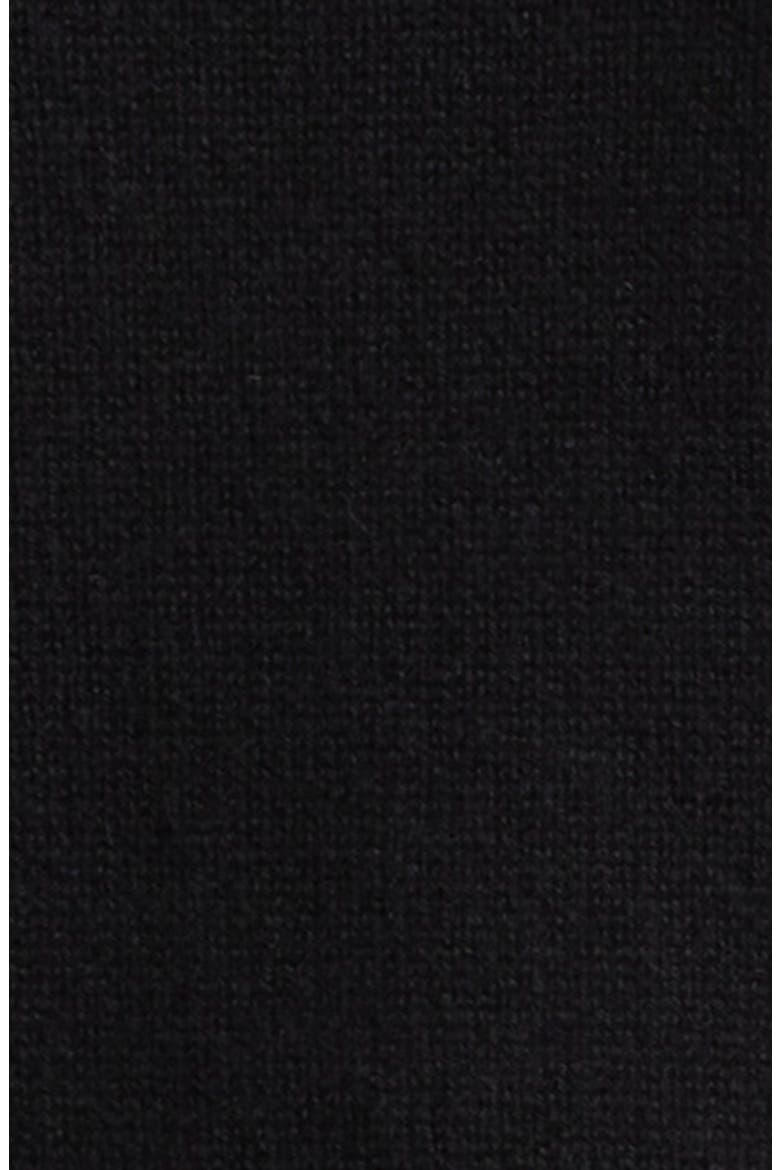 Cashmere Turtleneck Sweater, Alternate, color, BLACK