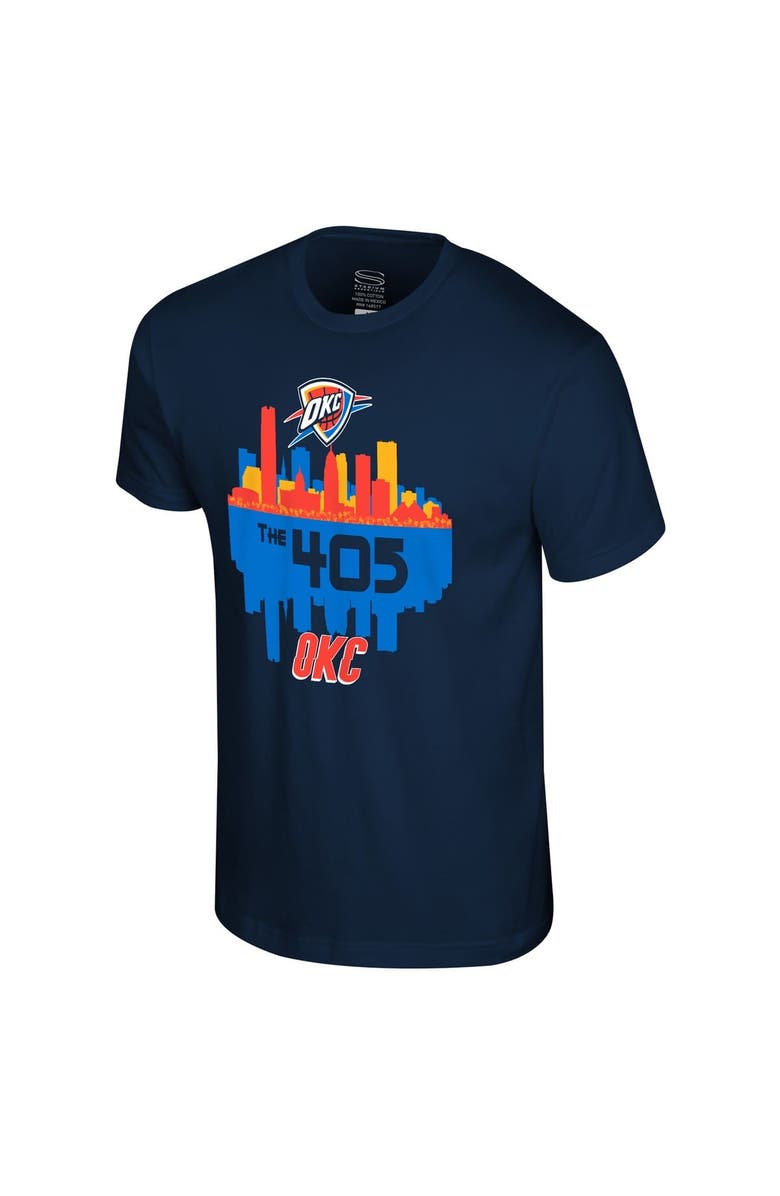 Stadium Essentials Men's Stadium Essentials Navy Oklahoma City Thunder Cities T-Shirt, Alternate, color, Navy