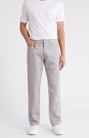 Citizens of Humanity Elijah Relaxed Straight Stretch Cotton & Linen Pants