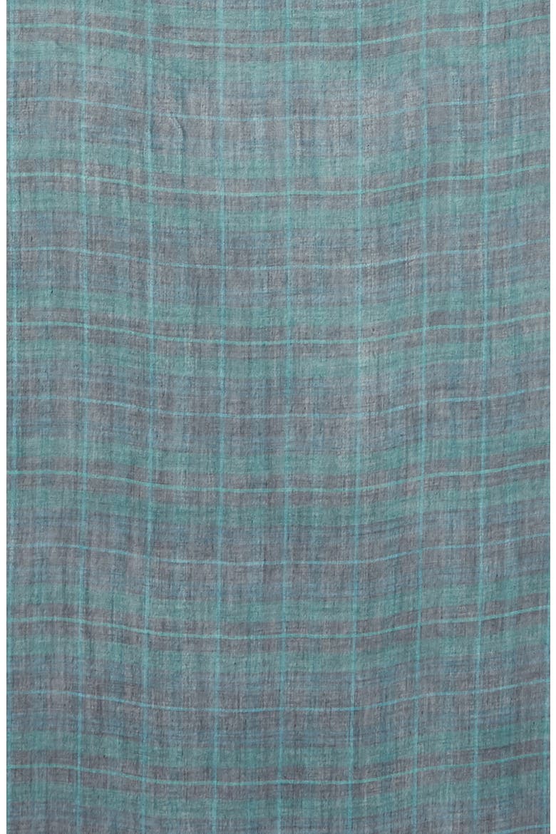 Plaid Scarf, Alternate, color, DARK GREEN