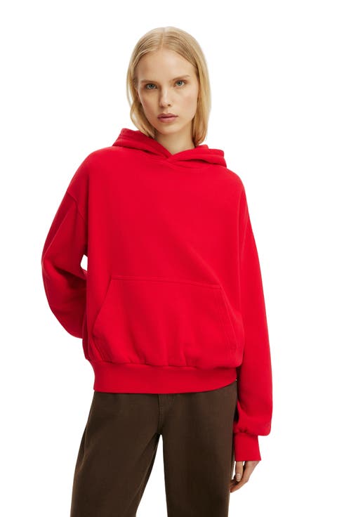Women's Boxy Fleece Hoodie