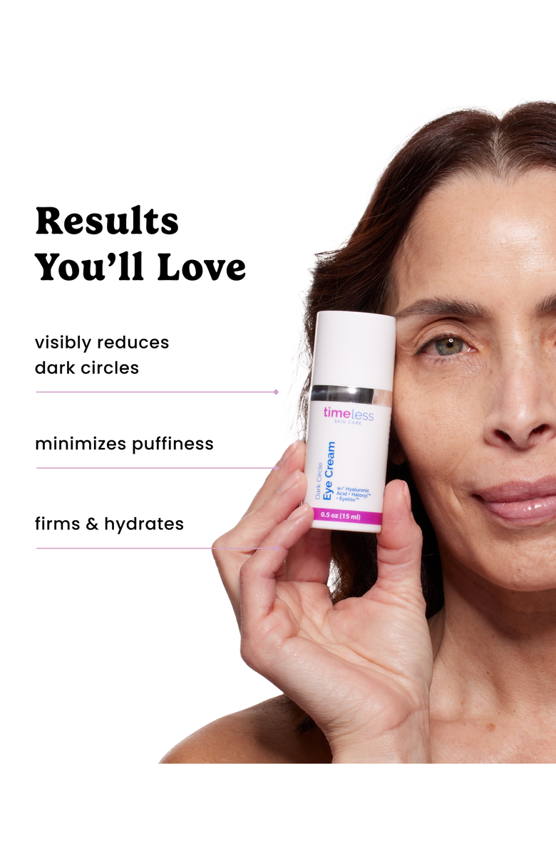Timeless Skin Care Dark Circle Eye Cream with Peptide Complex Eye Cream, Alternate, color, 
