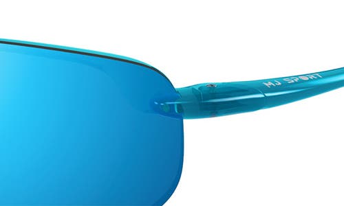 MAUI JIM MAUI JIM HO'OKIPA 64MM OVERSIZE POLARIZEDPLUS2® RECTANGULAR SUNGLASSES