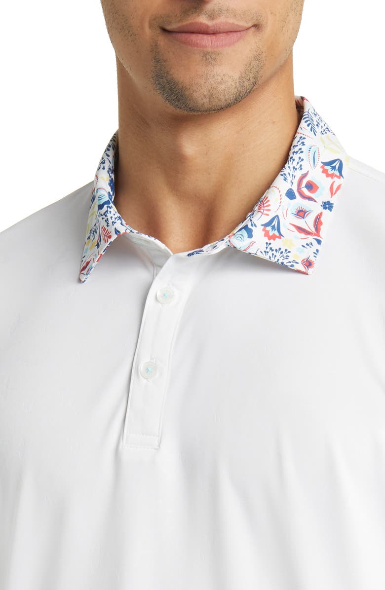 Swannies McCoy Floral Golf Polo, Alternate, color, 