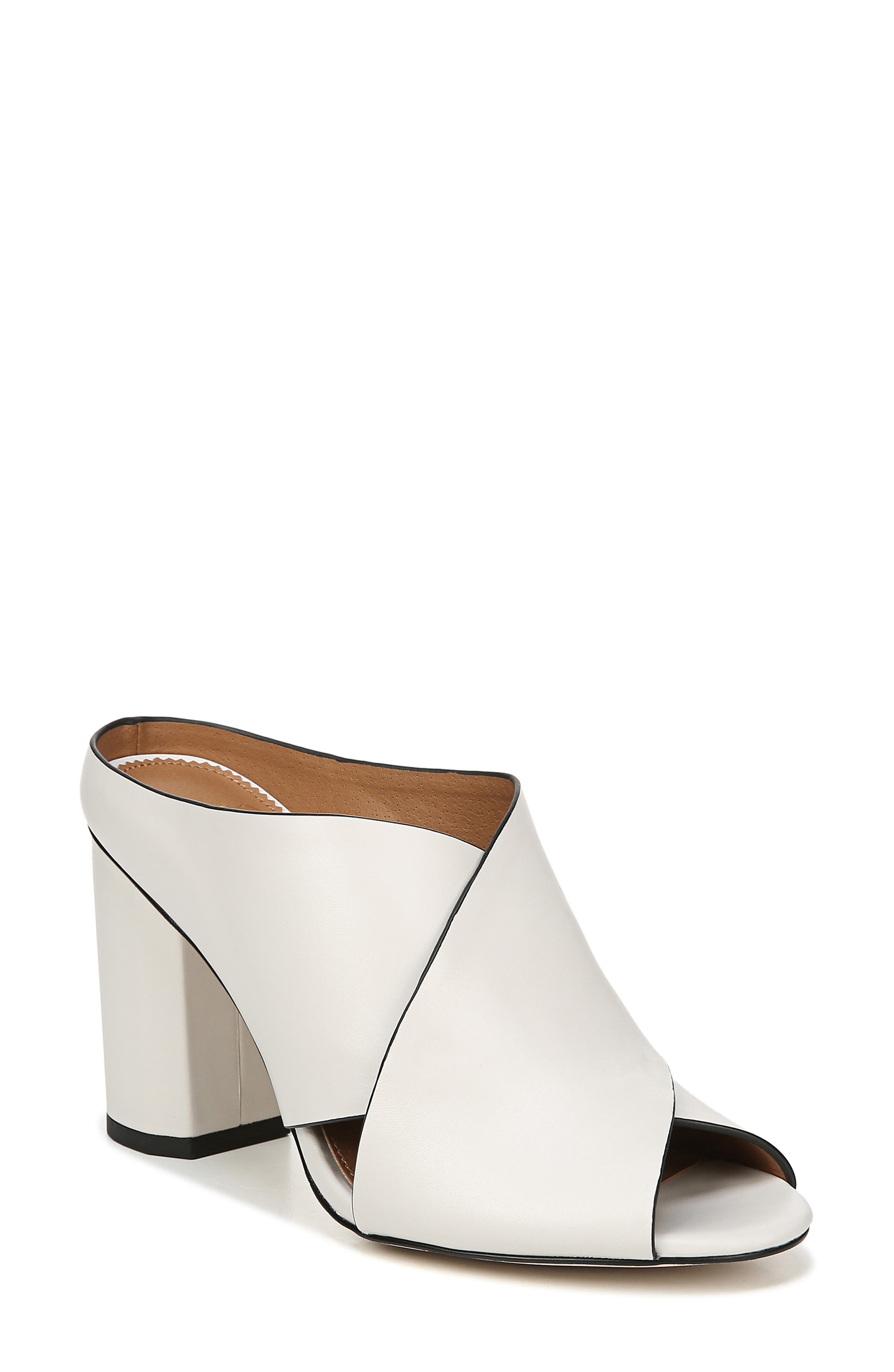 Clara Slide Sandal, Main, color, PUTTY LEATHER