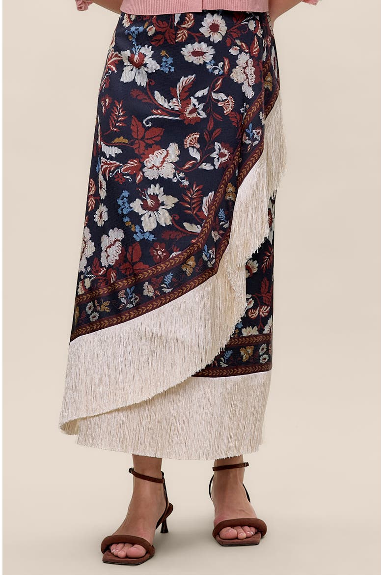Selah Skirt, Alternate, color, Navy Combo