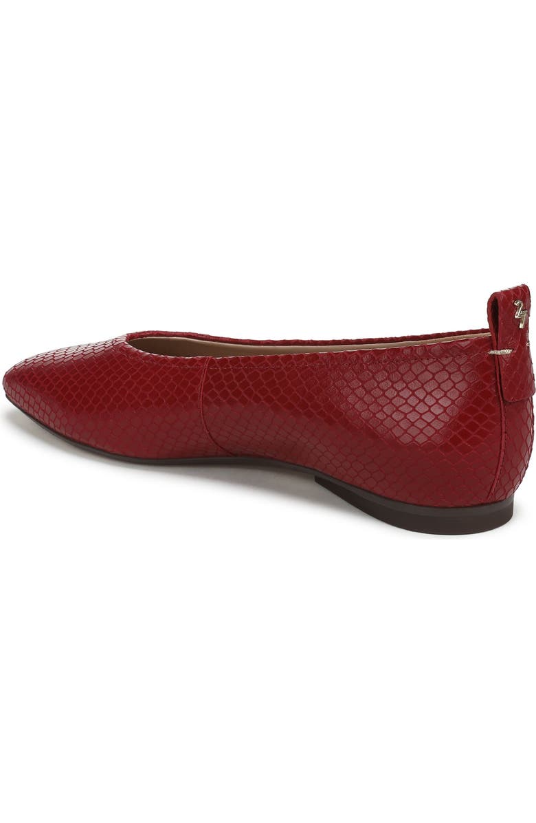 27 EDIT Naturalizer Carla Flat, Alternate, color, Hearts Flame Red