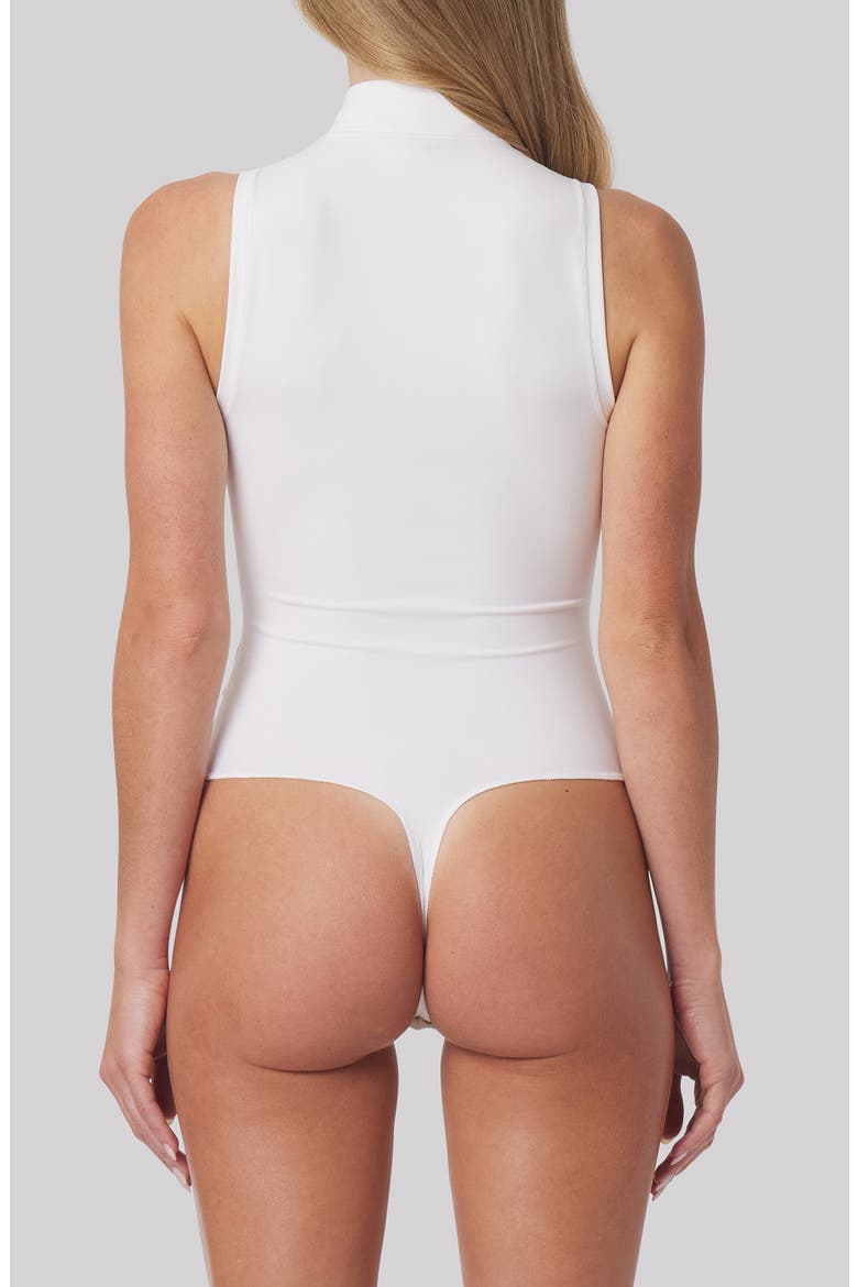 Tinsley Sleeveless Golf Bodysuit, Alternate, color, WHITE