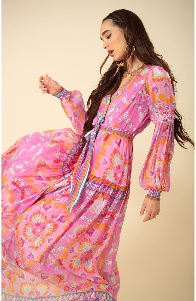 Hale Bob Sophie Georgette Maxi, Alternate, color, 