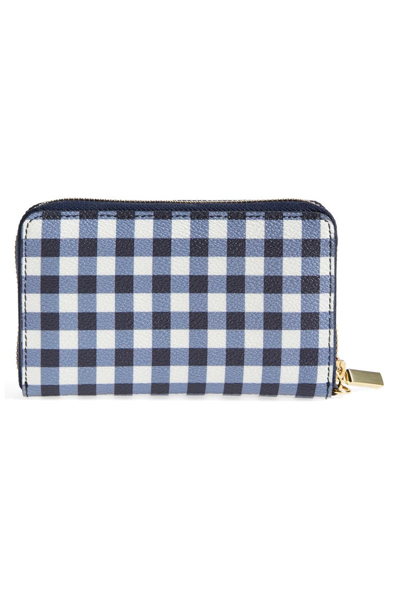 'Robinson' Phone Wallet, Alternate, color, NAVY GINGHAM