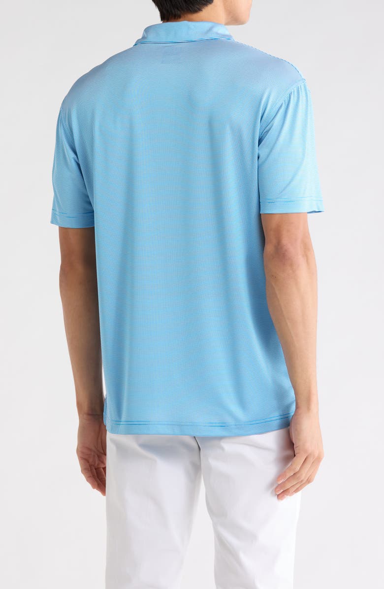 Callaway Fine Line Stripe Polo, Alternate, color, Brilliant Blue