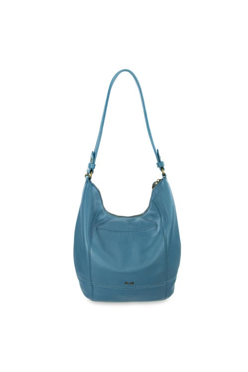 The Sak Sequoia Hobo Leather Bag In Blue