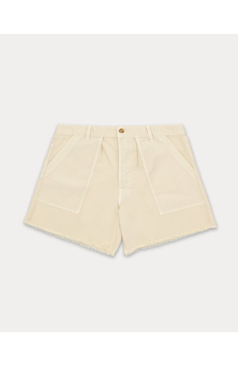 Fortela Colonel Cotton Bermuda shorts, Main, color, Ecru