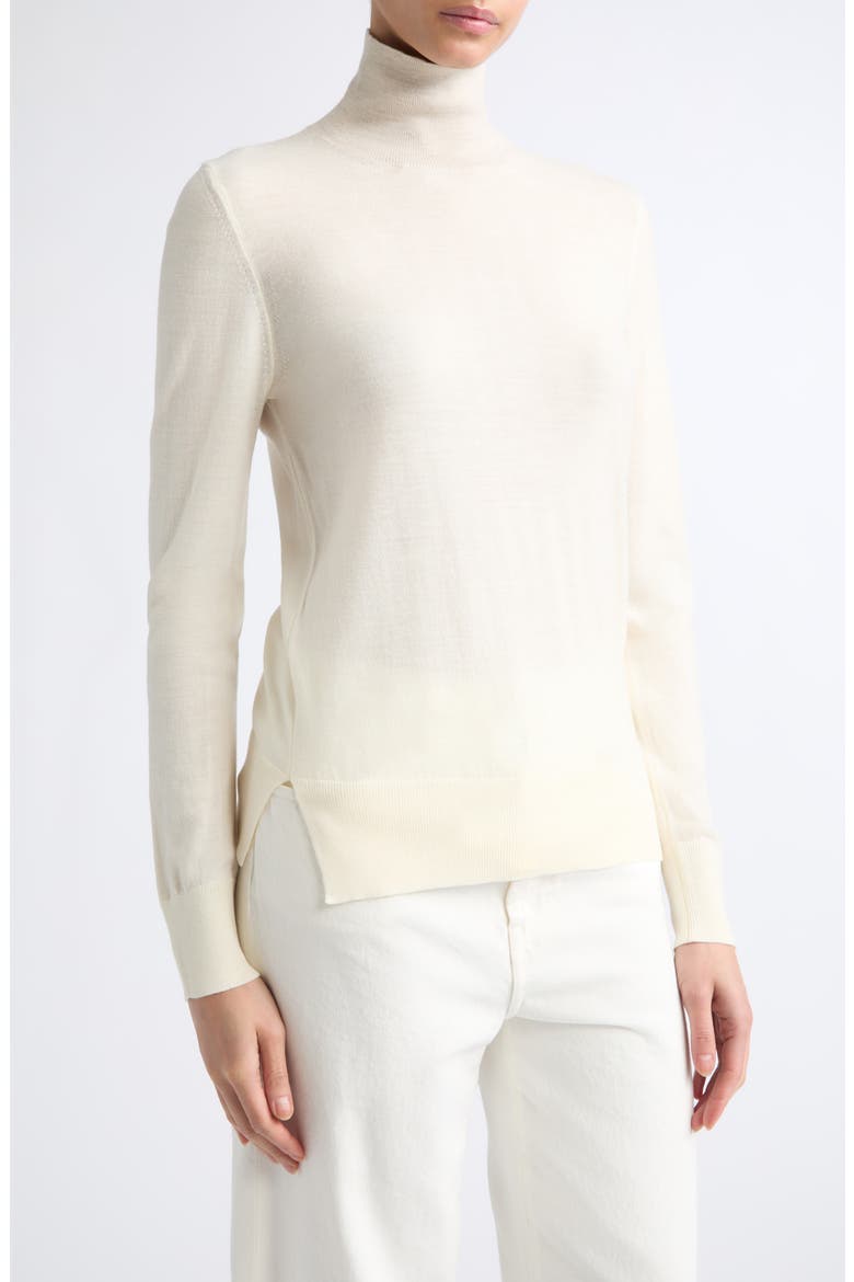 Susan Turtleneck Virgin Wool Sweater, Main, color, CLOUD