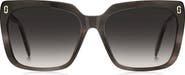 Marc Jacobs 56mm Gradient Square Sunglasses