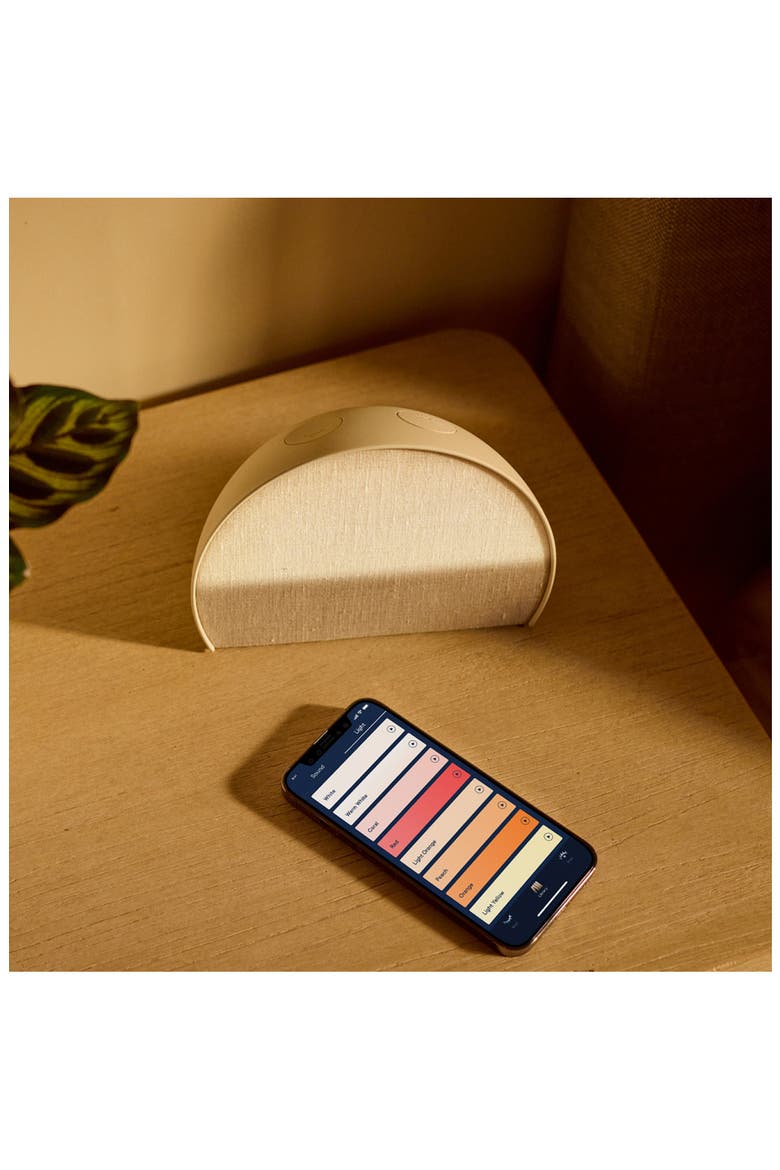 Hatch Restore 2 Bedside Light, Sound Machine & Sunrise Alarm Clock, Alternate, color, PUTTY