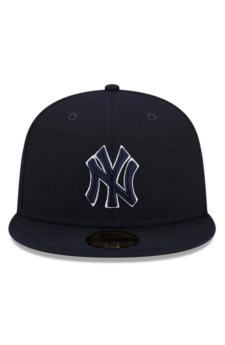 New Era Men's New Era Navy New York Yankees 2023 Batting Practice 59FIFTY Fitted Hat, Alternate, color,