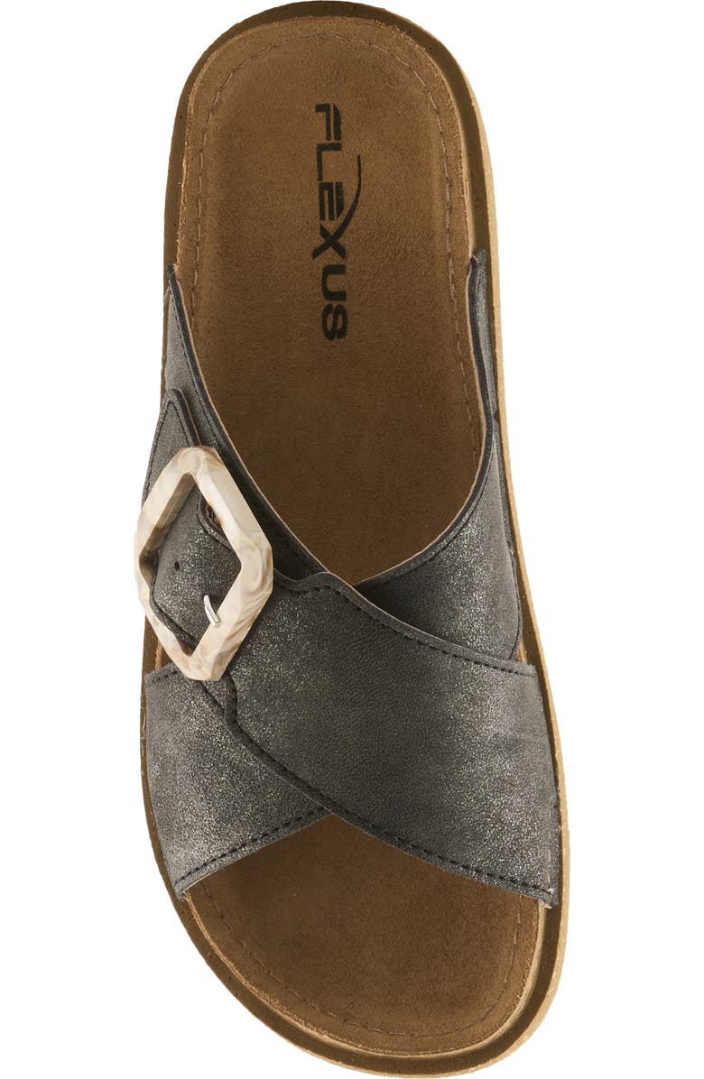 Flexus by Spring Step Aspa Slide Sandal, Alternate, color, Black