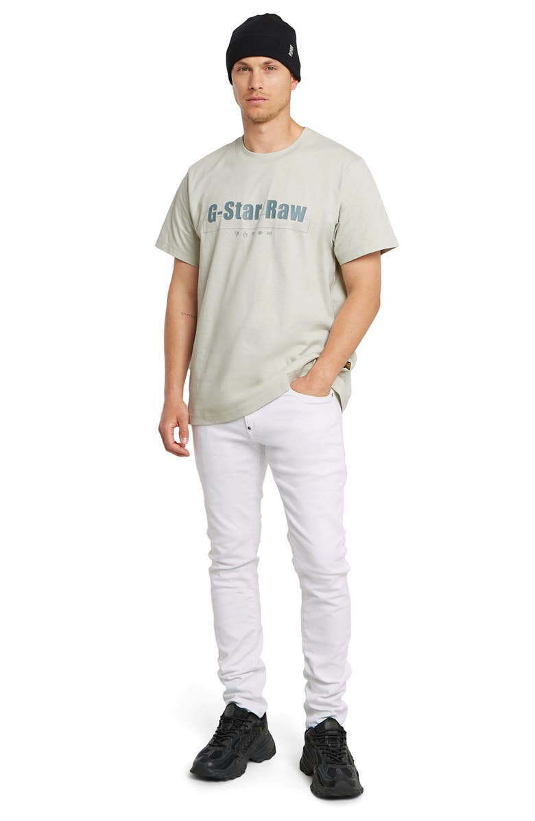 G-STAR Revend FWD Skinny Jeans, Alternate, color, Paper White Gd