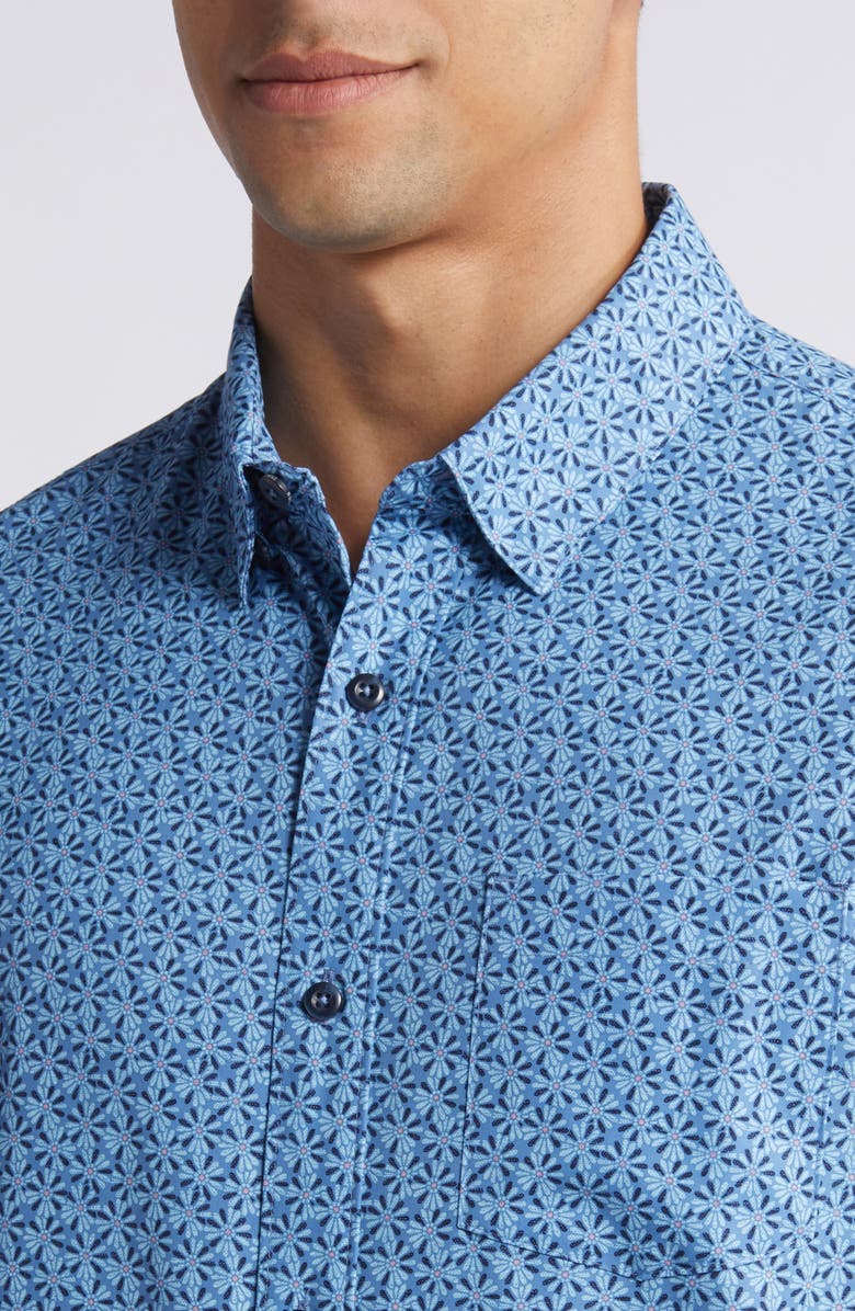 Country Mile Short Sleeve Button-Up Shirt