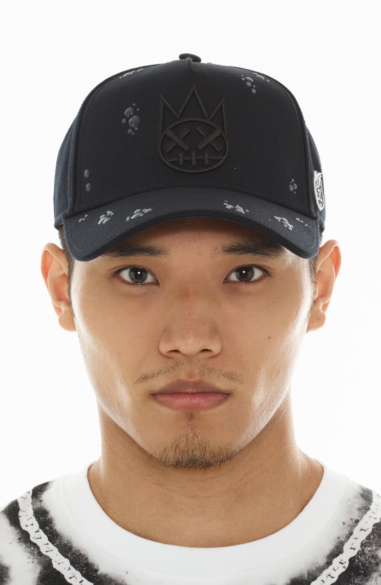 Cult of Individuality Shimuchan Logo Raindrop Trucker Hat, Alternate, color,