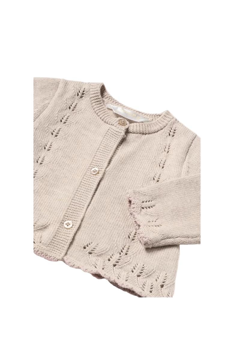 Mayoral Newborn 3 Piece Knit Set, Alternate, color, Pink