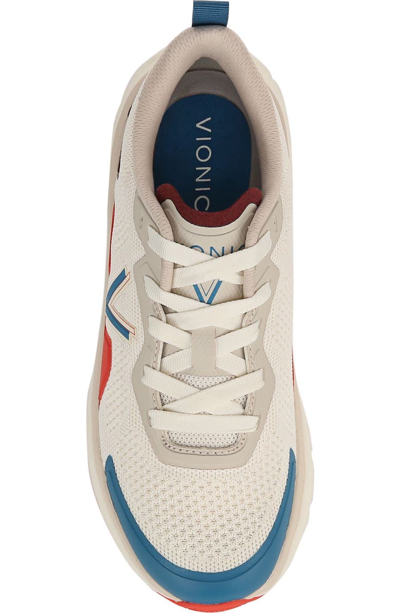 Vionic Walk Max Water Repellent Sneaker, Alternate, color, Ivory Multi