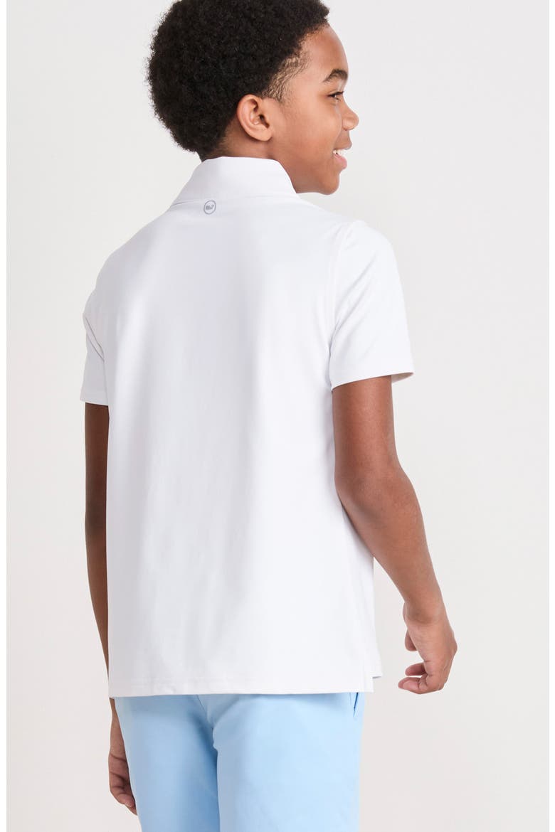 Kids' Sankaty Polo Shirt, Alternate, color, WHITE CAP