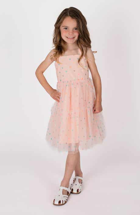 Popatu Kids' Polka Dot Tiered Dress